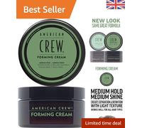 American Crew forming Cream with Medium Hold and Shine, Gifts for Men, for Shape and Thickening, Cream Texture for All Hair Types, Hair Styling for Men - 85 g