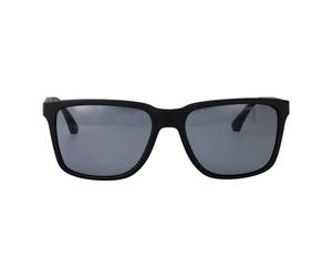 Stylish Men's Sunglasses for Elevating Look - male - Emporio Armani - Sunglasses - Black - 56 MM - Accessories 56 MM