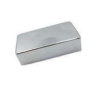Stylish Metal Cover For Electric Guitar Double Coil Pickups Corrosions Resistant Brass Materials Reduces Interference Anti Humbucker Cover
