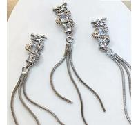 Stylish Metal Drill Pendant With Chinese Influence For 2024 New Year's Art Make A Statement