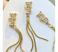 Stylish Metal Drill Pendant With Chinese Influence For 2024 New Year's Art Make A Statement