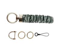 Stylish Metal Keychain Hair Tie Multi Functional Phone Lanyard Lightweight Fabric Scrunchie Car Holder Multifunctional Jewelry Keychain For Women