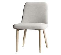 Stylish Metal Leg Dining Chairs for Kitchen & Living Room - Upholstered Fabric Side Chairs - Modern Wooden Style Seating for Dining Room & Home Decor