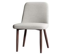 Stylish Metal Leg Dining Chairs for Kitchen & Living Room Upholstered Fabric Side Chairs Modern Wooden Design Comfortable Seating for Dining Room & Home Decor