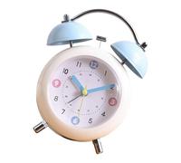 Stylish Metal Traditional Loud Bells Ringing Alarm Clock with Clear Ringing Sound Great for Home or Offices Bedroom Decoration Accurate Time Management Tool