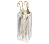 Stylish Metal Umbrella Stand Decorative FreeStanding Square Holder with Wire Design Ideal for Entrance Supports Wet Umbrellas Perfect for Home & Office Use