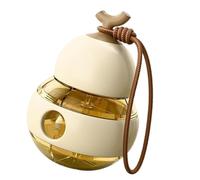 Stylish Miniature Gourd Themed Portable Medicine Box Featuring Internal Sections for Pills Separation Sealed Cover Travel Essential Sealed Medicine Box