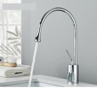 Stylish Modern Bathroom Faucet - Polished Gold & Black Brass Mixer Tap, Deck Mounted Hot Cold for Kitchen & Home Use, Elegant Design & Functionality Chrome Medium