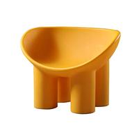 Stylish Modern Dining Chair & Elephant Leg Stool 100% PE Material Cushioned & Non-Cushioned Options Versatile Outdoor Lounge Chair for Indoor/Outdoor Decor
