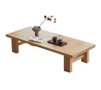 Stylish Natural Pine Solid Wood Coffee Table 60x35x30cmModern Living Room FurnitureElegant Coffee Table for Floor Seating & Home DecorDurable & Chic Design