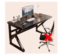 Stylish Natural Walnut Wood Computer Desk, Modern Rustic Writing Table for Home Office, Bedroom & Living Room, Spacious Study Desk for Students, 80cm/31.4in