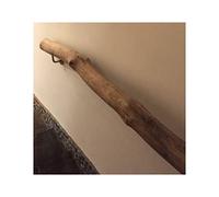 Stylish Natural Wood Grain Indoor Balcony Railing - Wall-Mounted Branch Design for Home Garden Loft & Patio - Safe Staircase Solution for Modern Living Spaces