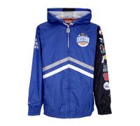 Stylish NBA Windbreaker Jacket - male - Mitchell & Ness - Light Jackets - Blue - M - Jackets M