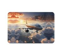 Stylish Non-Slip Airplanes are Soaring Printed Doormat for Indoor Entryway, Bathroom, and Home Décor