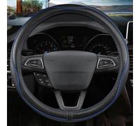 Stylish Non-slip Car Steering Wheel Cover For Ford For EcoSport For Escape For Kuga For Expedition EL Max For Explorer Simple to instal(Blue O shape)