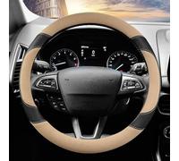 Stylish Non-slip Leather Car Interior Steering Wheel Cover For Ford For Focus 2 3 4 MK1 MK2 MK3 MK4 Auto Accessories(E)