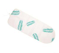 Stylish Non Slip Printed Design on an Ironing Board Cover Enhancing the Visual Appeal of Your Laundry Space (Green Feather)