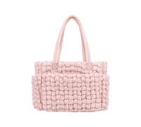 Stylish Nylon Baby Essentials Tote, Reinforced Lining & Adjustable Shoulder Strap for Parenting On-the-Go Spacious Diaper Organiser