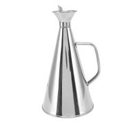 Stylish Olive Oil Container, 250ML Stainless Steel with Silicone, Offering Light Protection for Freshness