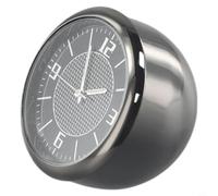 Stylish On Car Clock with Quartz Movement, Convenient Timekeeping