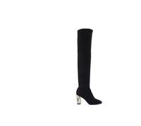 'Stylish' Over The Knee Boots Dune London Black 6