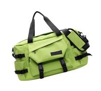 Stylish Oversized Fitness Bag for Workout Travel Practical Wet Dry Separation Shoulder Bag with Thick Handles Adjustable Strap Travel Pack