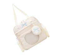 Stylish Oversized Transparent Bag Alternative Tear Resistant Nylon Shoulder Bag Crossbody Purse For And Commuters Transparent Anime