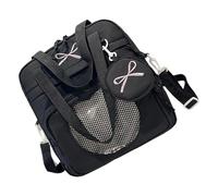 Stylish Oversized Transparent Bag Alternative Tear Resistant Nylon Shoulder Crossbody Purse For And Commuters Nylon Messengers