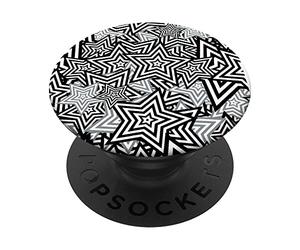 Stylish Persona UI Menu Star BW pattern Japan anime RPG PopSockets Swappable PopGrip