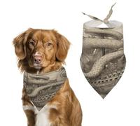 Stylish Pet Bandana for Cats & Dogs, Sailing Pirate Octopus Print Triangle Scarf, Lightweight & Durable, Perfect for Daily Wear Or Special Events
