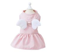 Stylish Pet Dress Cotton Eye-catching Angel Wings Skirt Pet Puppy Dog Dress For Small Dogs Yorkie Chihuahua Poodle Pet Costume