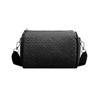 Stylish Pillow Shaped Bag Versatile Casual Shoulder Simple & Elegant Solid Color Shoulder For Girls Women Pressed Pattern Crossbody Bags Pillow Shaped Casual Solid Color For Women Fashionable