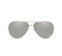 Stylish Pilot Sunglasses with Gold Bridge - unisex - Versace - Sunglasses - Yellow - 60 MM - Accessories 60 MM