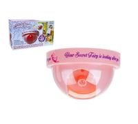 Stylish Pink Secret Fairy Dummy Surveillance Camera With Light - (1 Pc.) - Unique Design - Ideal for Home & Party Decorations