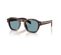 Stylish Polarized Sunglasses Green Lenses - unisex - Prada - Sunglasses - Brown - 49 MM - Accessories 49 MM