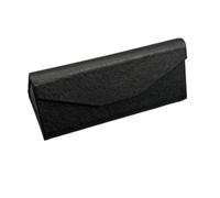 Stylish Portable Foldable Triangular Hard Shell Glasses Case Can Hold Various for Sun Shades Car Travel Holidays Unisex