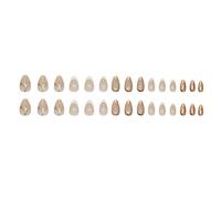 Stylish Press On Nails Set Made of Artificial Acrylic Easy Application and Removal for Trendy Women Artificial Nails Offers