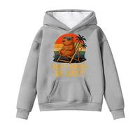 Stylish Printed Long Sleeve Pocket Pullover Hooded Sweatshirt for Girls Autumn Winter Wear School Shirts 11 Year Old Gifts Navy Kids Present for 13 Girl