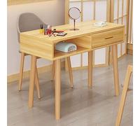 Stylish Professional Manicure Table Station with Drawer Imitation Marble Desktop & Solid Wood Legs Ideal for Nail Technicians 100x40x78cm Functional Nail Art Workstation