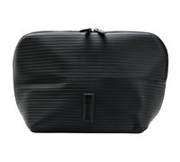 Stylish PU Cosmetic Carrier Featuring Multi Section Layout and Secure Zipper for Access Hand Carry Handle for Daily Use