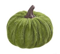 Stylish Pumpkin Ornaments in Luxurious Fabric For Autumn Celebrations at Home (green)