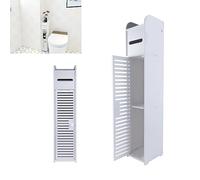 Stylish PVC MDF Under Sink Cabinet Wall Mounted Bathroom Storage White Bathroom Furniture Versatile Sizes for Bathrooms Bedrooms Hallways and Toilets.