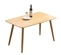Stylish Rectangular Wooden Coffee Table Versatile Side Table for Living Room Office Hotel & Veranda - 120x60x70 cm Modern DesignSofa Compatible Color A