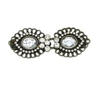 Stylish Rhinestones Collar Clips for Women Versatile Scarf Buckles Accessory Comfortable Wear Cardigan Brooch Ornament Stylish Sweater Guard