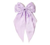 Stylish Ribbon Hair Bows Clip for Long Short Metal Base Easy to Use Hairpin Headdress for Various Occasion Large Bow for Women French Metal Barrettes Party Pin for Thick Vintage for Teens