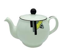 Stylish "Ritzy" Art Deco Fine Bone China 4 Cup Teapot (Yellow)