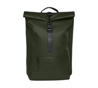 Stylish Rolltop Rucksack - female - Rains - Backpacks - Green - ONE SIZE - Bags ONE SIZE