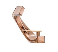 Stylish Rose Gold Kitchen Faucet Single Handle Mixer Tap for Bathroom & Kitchen Hot & Cold Water Deck-Mounted Sink Faucet Modern Design for Home Decor