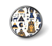 Stylish Round Badge Jet Fighter Printed 1 Inch Aluminum Alloy Lapel Pin with Heat Transfer Art, Lightweight Metal Pin for Shirts, Jackets, Unique Gifts