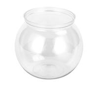 Stylish round ecological fish tank - transparent anti-fall design, creating a dream home for bettas and small fish.